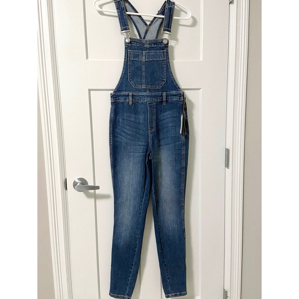 New Garage Denim Overalls Skinny Fit